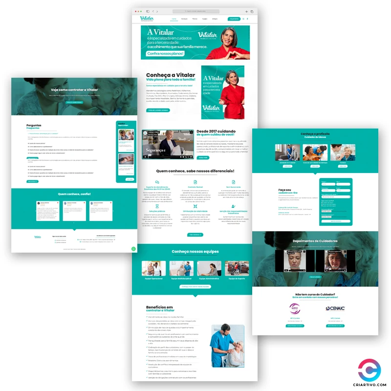 Site One Page com Domínio, Hospedagem e E-mail