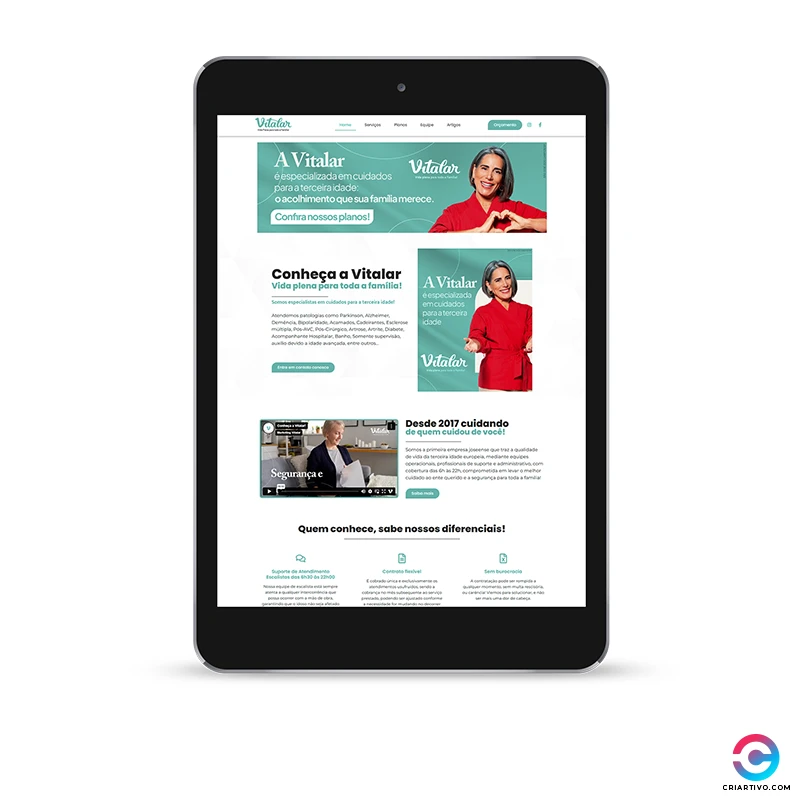 Site One Page com Domínio, Hospedagem e E-mail - Imagem 5